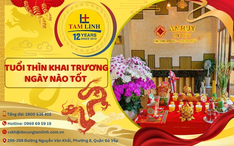 Người tuổi Thìn xem ngày tốt khai trương cửa hàng kinh doanh trong năm 2025