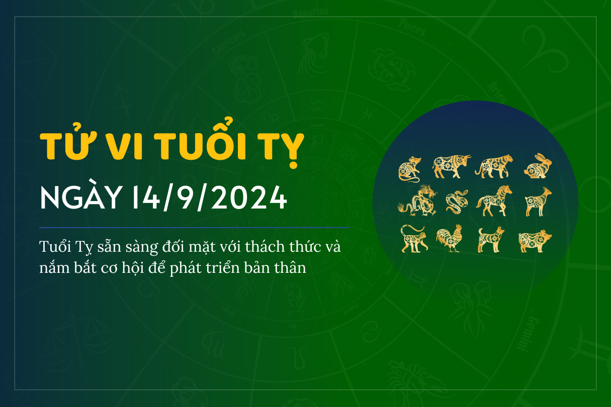 Người tuổi Tỵ tươi cười rạng rỡ, biểu thị tinh thần lạc quan và tích cực đối diện với các thử thách trong tử vi ngày 14/9/2024.