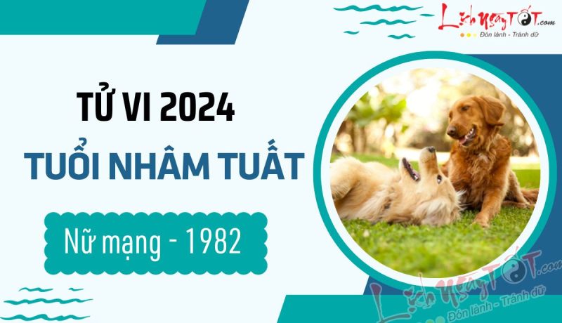 Nữ Nhâm Tuất 1982 xem tử vi 2024