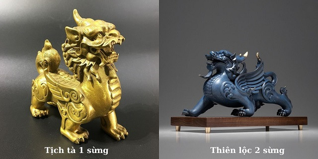 Phân loại Tỳ Hưu Thiên Lộc và Tịch Tà