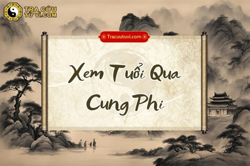 Phân tích Cung phi trong việc xem tuổi hợp nhau để kết hôn