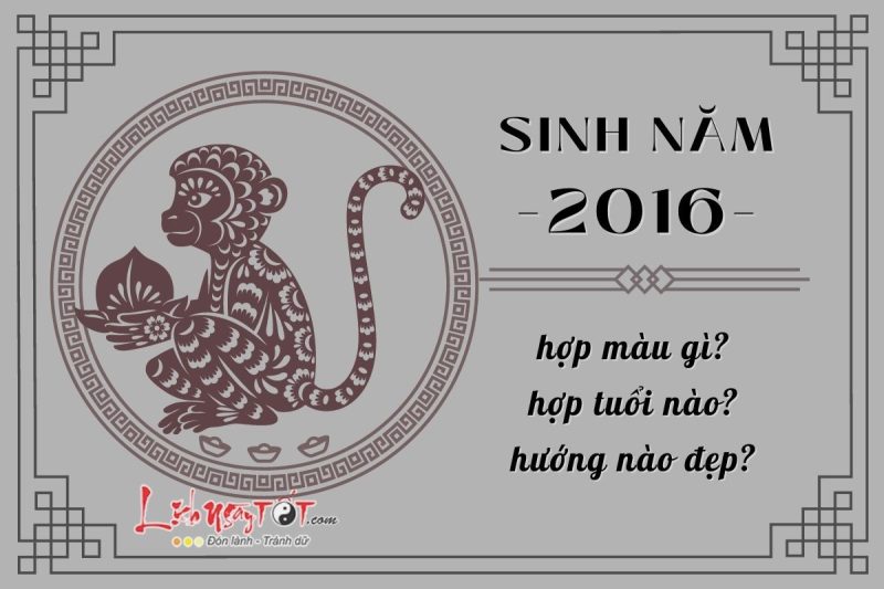 Phong thủy hợp tuổi tử vi 2016 nam mạng