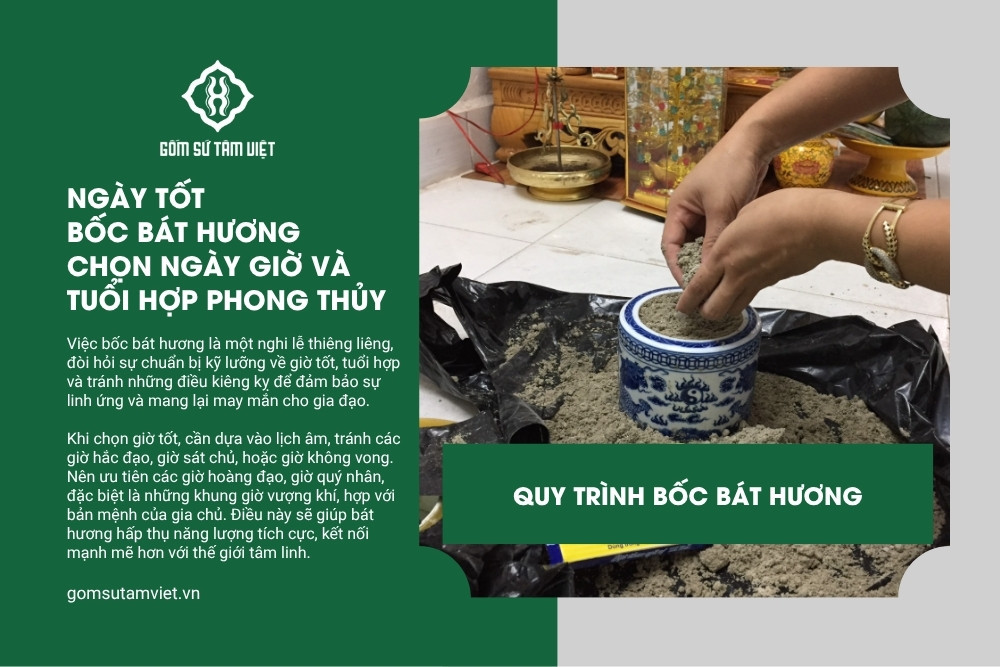 Quy trình bốc bát hương