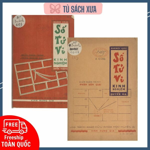 Sách Số Tử Vi Kinh Nghiệm tập hợp kiến thức cổ xưa