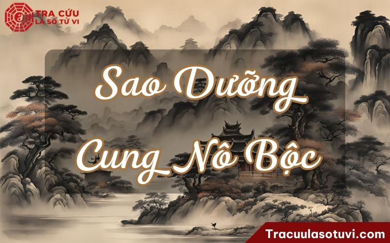 Sao Dưỡng tại cung Nô Bộc biểu thị sự quan tâm, chăm sóc bạn bè, đồng nghiệp và lòng nhân ái