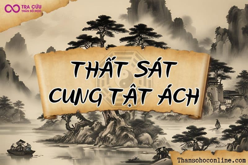 Sao Thất Sát cung Tật Ách có xu hướng mệt mỏi do tinh thần luôn căng thẳng, dễ cáu giận