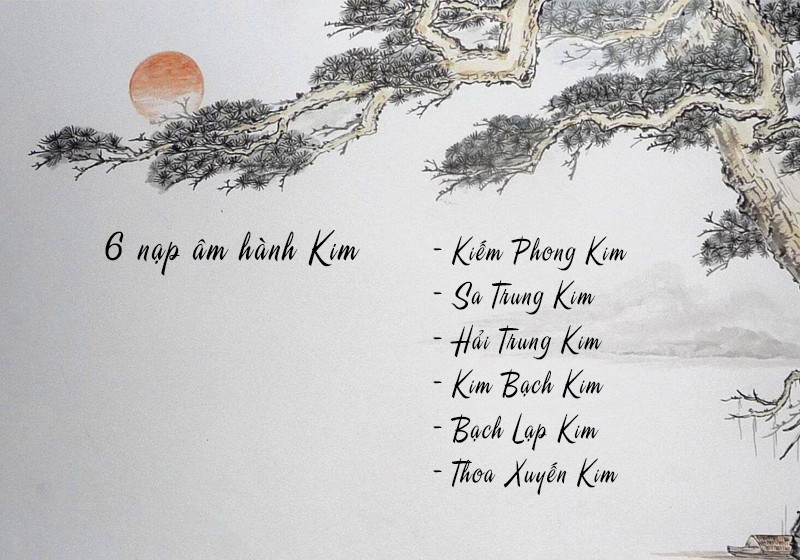 Sáu nạp âm đa dạng của người mệnh Kim trong phong thủy