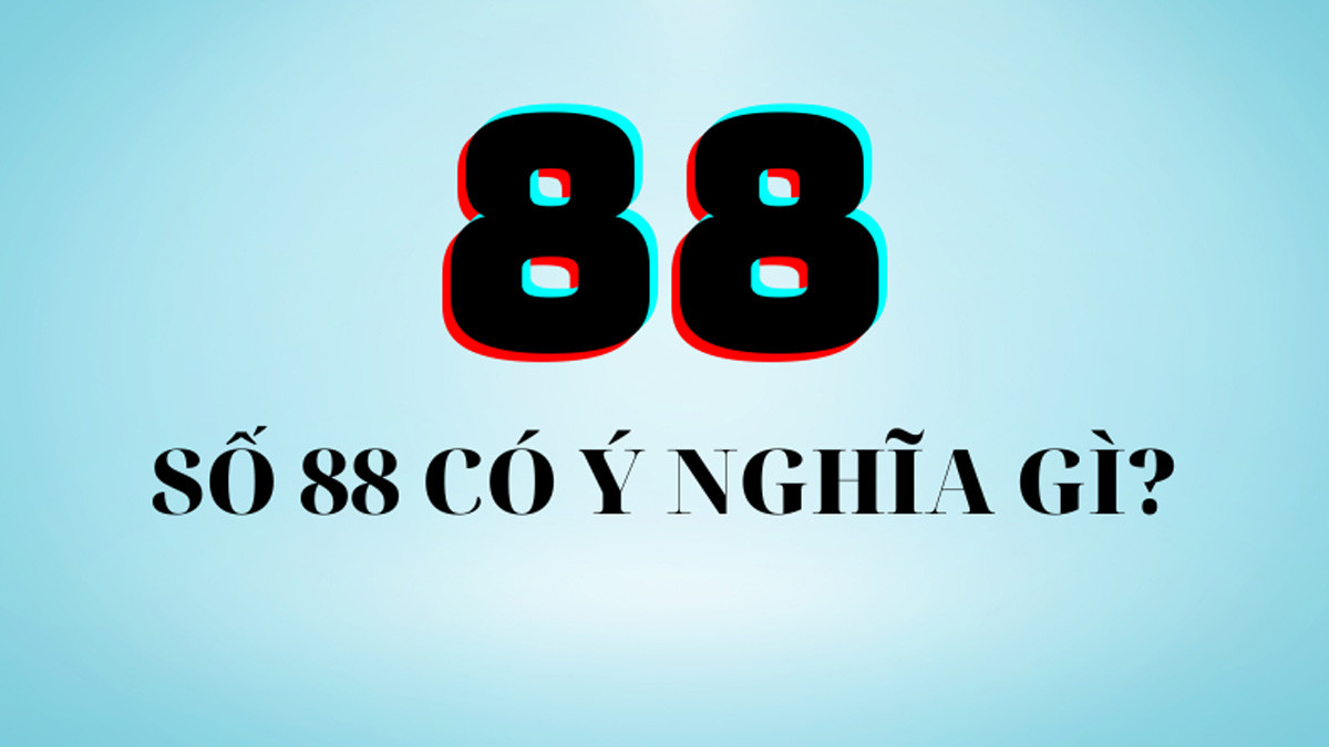 Số 88 hợp mệnh gì theo trường phái Du Niên