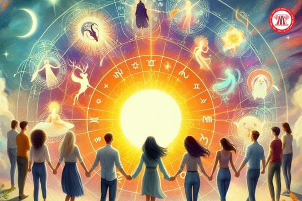 Sơ đồ 12 cung hoàng đạo, làm rõ vị trí cung Xử Nữ bắt đầu từ ngày 23 tháng 8 đến ngày 22 tháng 09