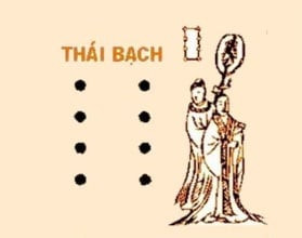 Sơ đồ bố trí 8 ngọn nến trong lễ vật cúng sao Thái Bạch giúp giải hạn