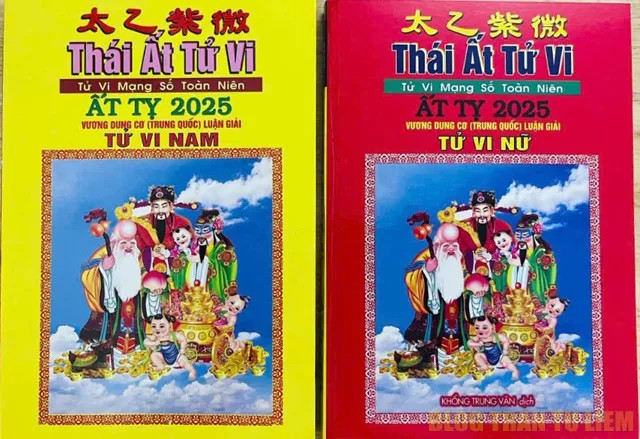 Tài liệu tử vi 2025 Ất Tỵ của tác giả Vương Trung Cơ, một nguồn tham khảo phong phú
