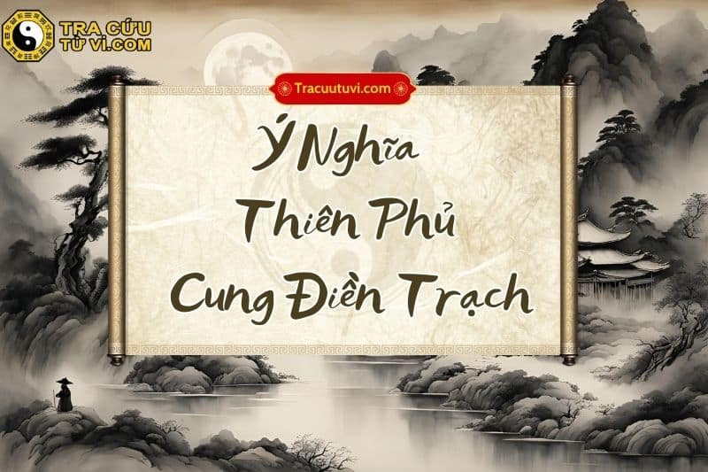 Thiên Phủ cung Điền Trạch khi kết hợp với các sao khác trong lá số