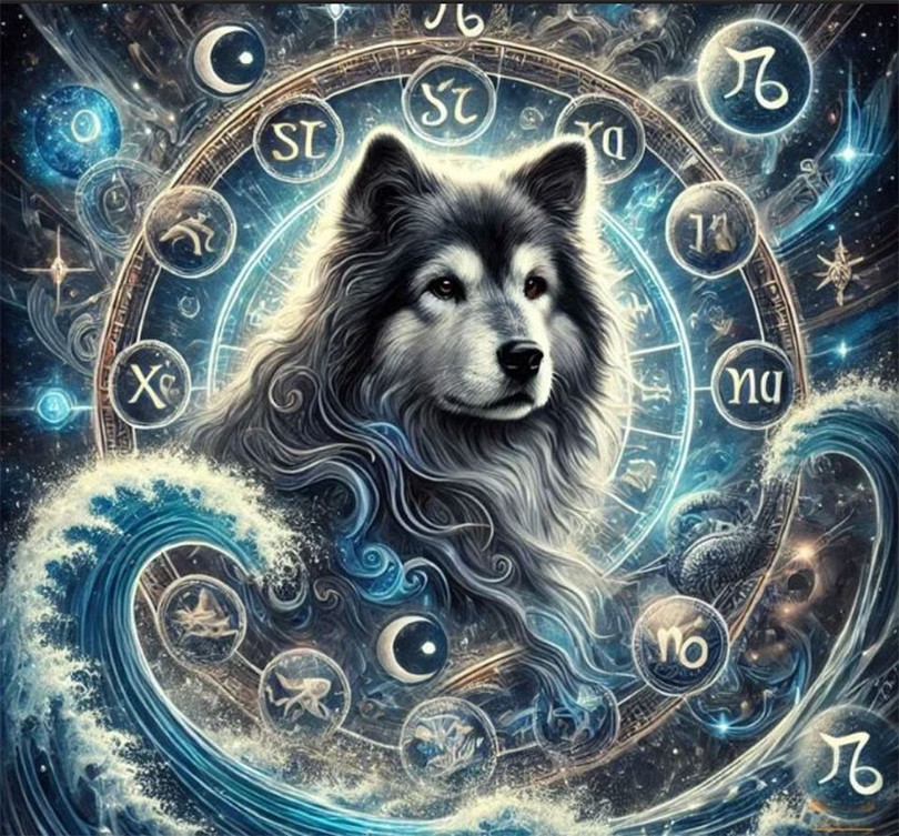 Thiết kế mandala và biểu tượng tâm linh trong tử vi 26/3 cho người tuổi Tuất
