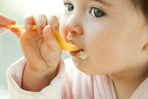 Thời điểm tốt nhất cho trẻ ăn váng sữa là các bữa phụ buổi sáng và chiều