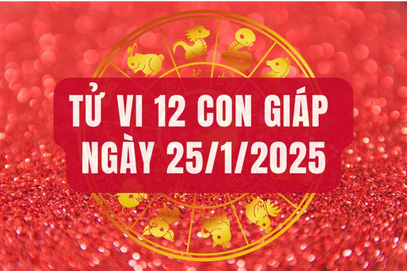 Tổng quan tử vi 12 con giáp trong ngày 25/1