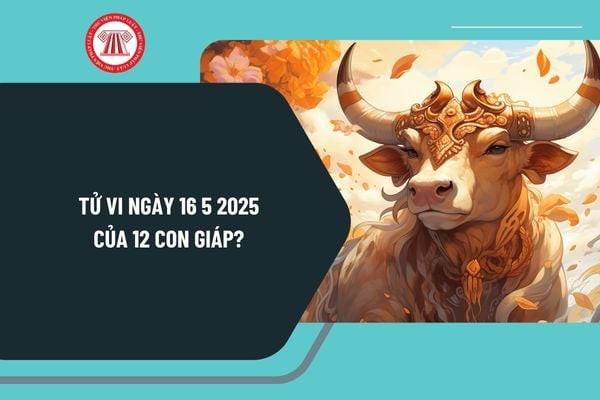 Tổng quan tử vi ngày 16 tháng 5 năm 2025 của 12 con giáp, dự báo vận trình chi tiết