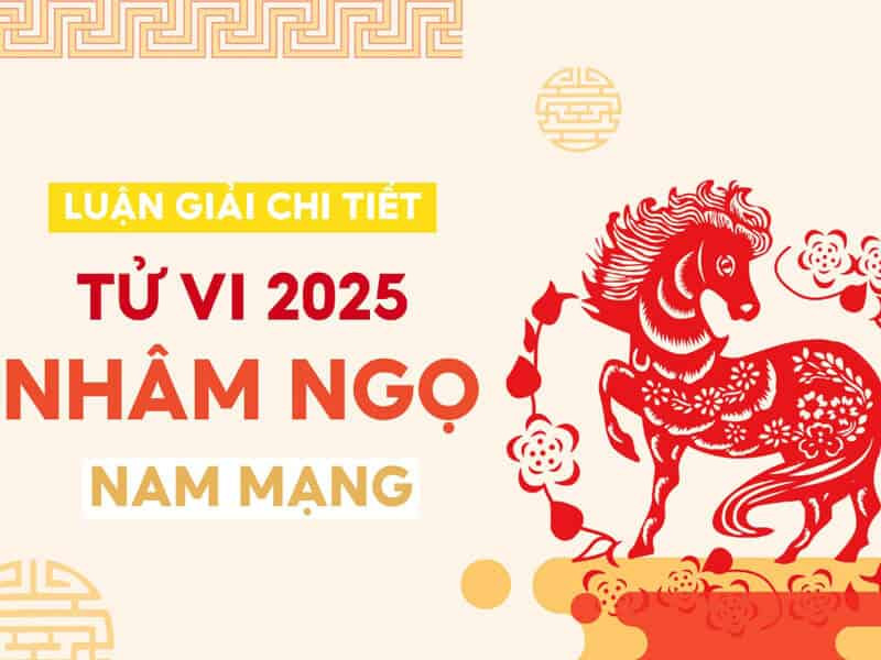 Tổng quan về tử vi Nhâm Ngọ 2025 cho nam mạng với vận khí thuận lợi.