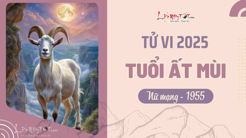 tử vi tuổi Ất Mùi 1955 nữ mạng năm 2025