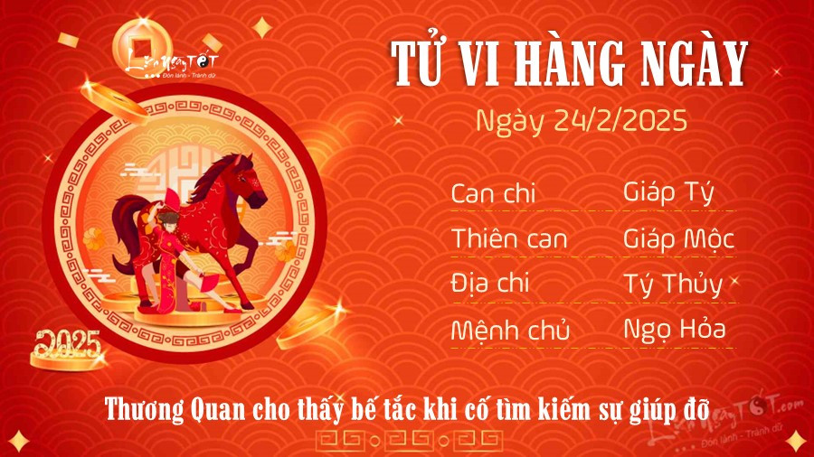 Tử vi tuổi Ngọ ngày 24/2/2025, hình ảnh con ngựa đang cố gắng vượt qua khó khăn