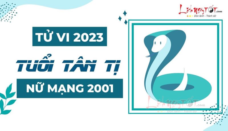 Tử Vi Tuổi Tỵ 2001 Nữ Mạng Năm 2023