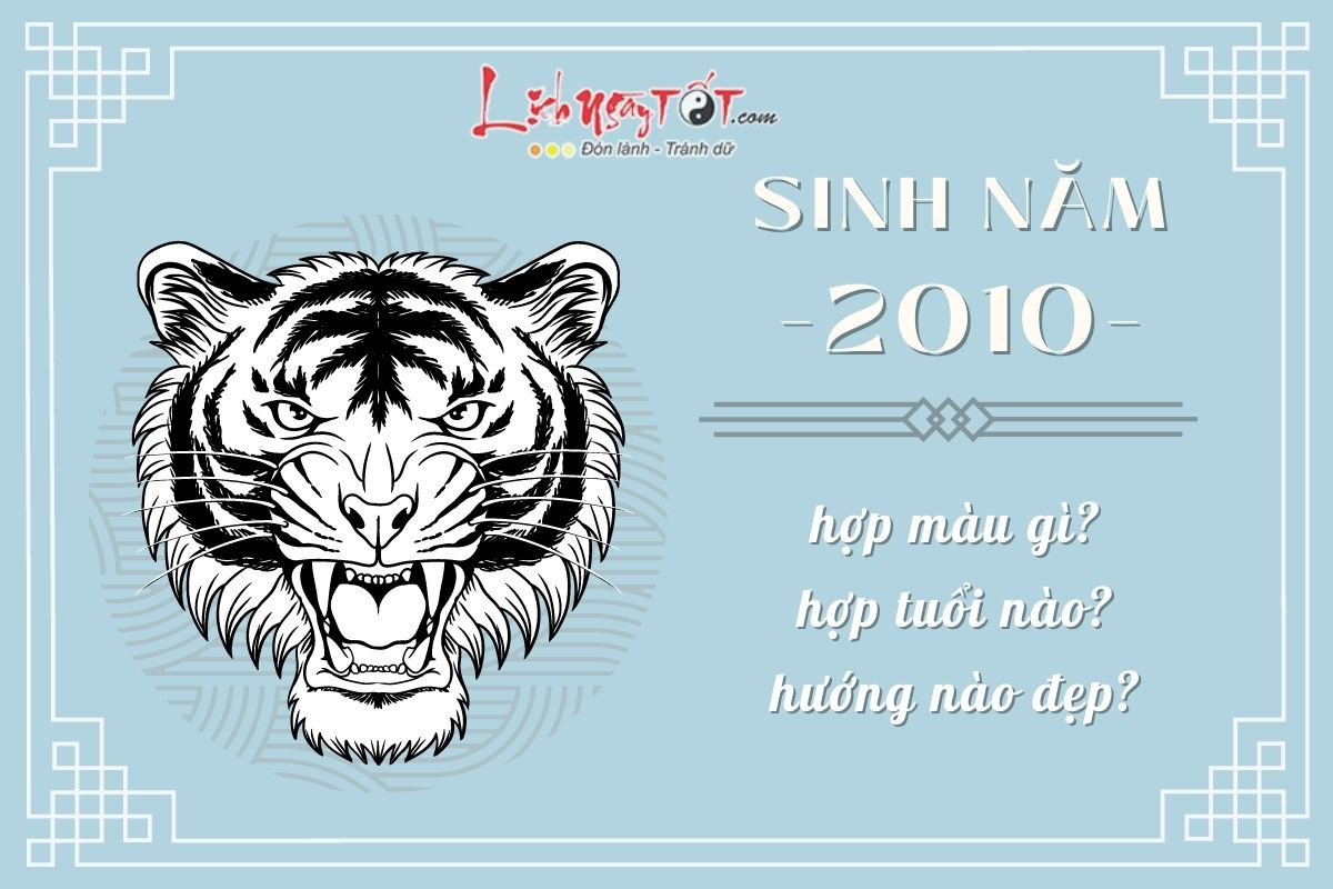 Tuổi Canh Dần 2010 và các yếu tố phong thủy liên quan