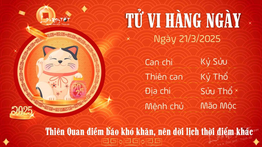 Tuổi Mão cần cẩn trọng kế hoạch và chăm sóc sức khỏe tinh thần trong tử vi ngày 21