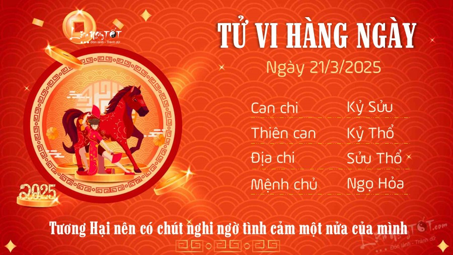 Tuổi Ngọ cần giữ vững tinh thần, chủ động nắm bắt cơ hội trong tử vi ngày 21