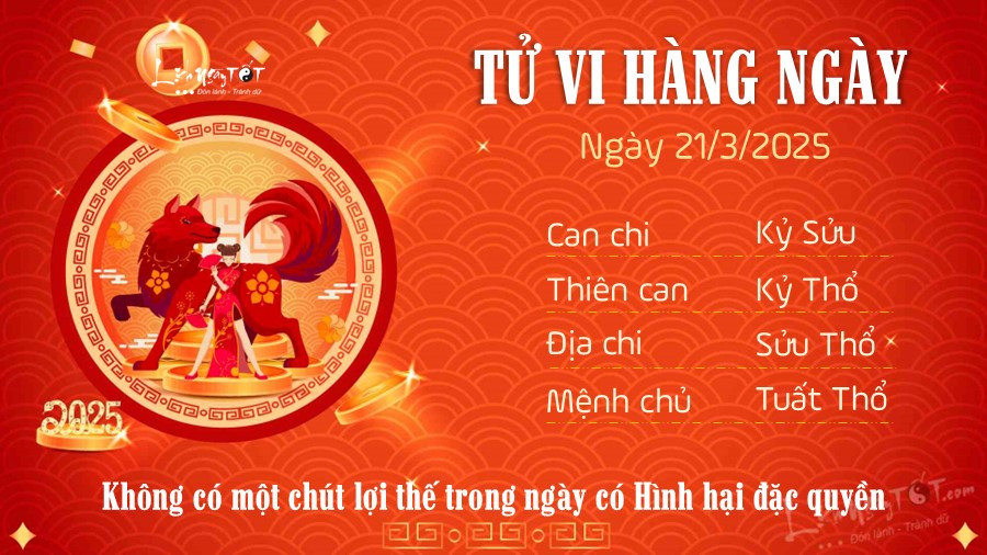 Tuổi Tuất cần cẩn trọng ganh tị, ưu tiên nghỉ ngơi trong tử vi ngày 21