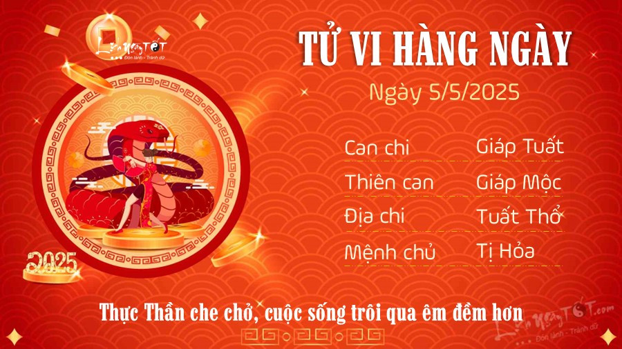 Tuổi Tỵ nên cẩn trọng với các mối nhân duyên cũ trong ngày 5/5/2025