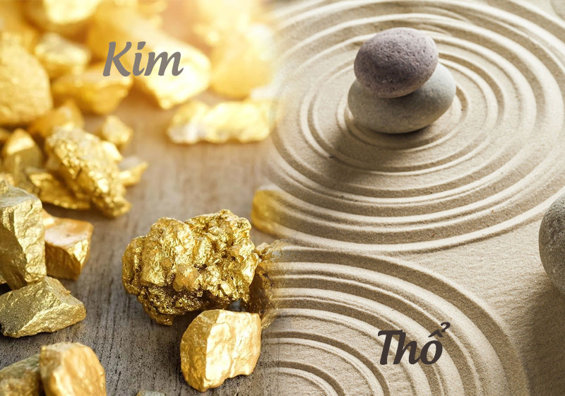 Tương sinh ngũ hành: Mối quan hệ giữa mệnh Kim và mệnh Thổ