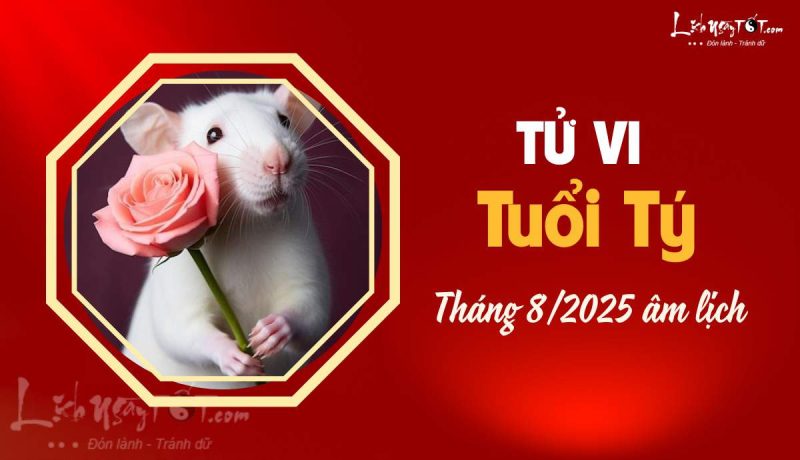 Vận hạn tuổi Tý trong tử vi tháng 8 dương lịch