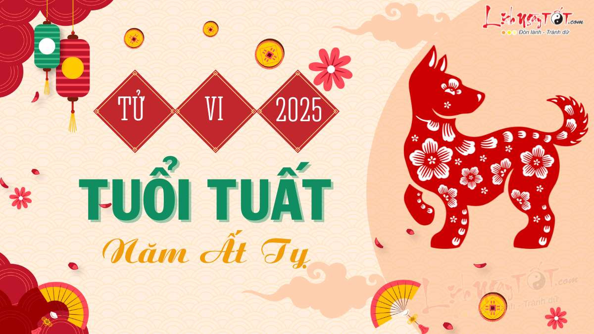 Vận trình rực rỡ của tuổi Tuất theo tử vi trọn đời 2025