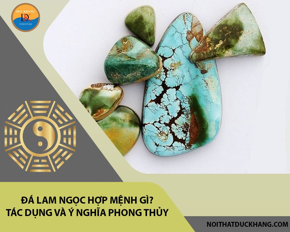 Vẻ đẹp thanh khiết của đá ngọc lam, mang lại bình an và may mắn