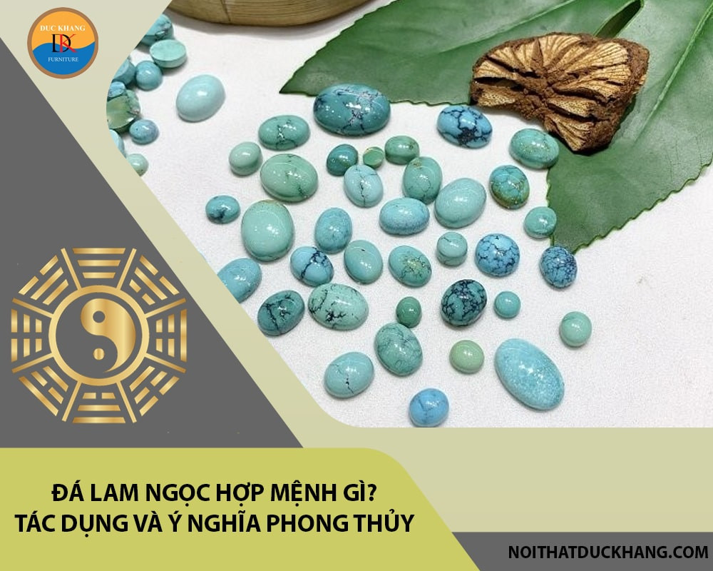 Vòng lam ngọc đa dạng màu sắc, biểu tượng của bình an