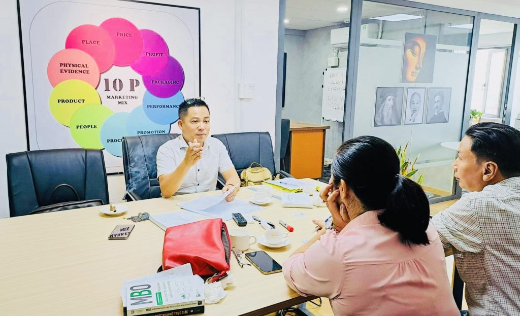 Bản đồ tư duy biểu thị các yếu tố lợi thế trong Địa Lợi
