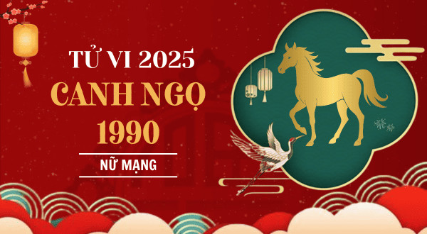 Biểu đồ lá số tử vi tuổi nữ Canh Ngọ năm 2025