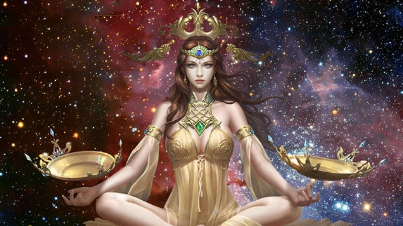 Biểu tượng cái cân của cung Thiên Bình