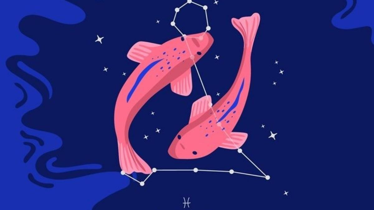 Biểu tượng hai chú cá của cung Song Ngư, một trong hai cung hoàng đạo tháng 3