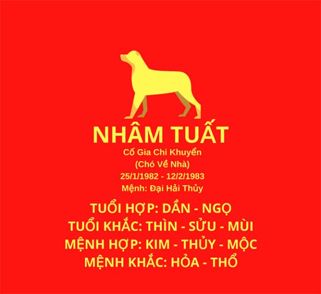 Đặc điểm phong thủy của người sinh năm 1982
