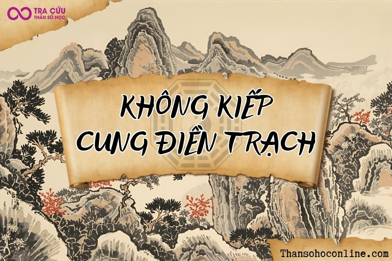 Địa Không, Địa Kiếp ở cung Điền Trạch, biểu thị sự hao tán tài sản và bất ổn về nhà cửa