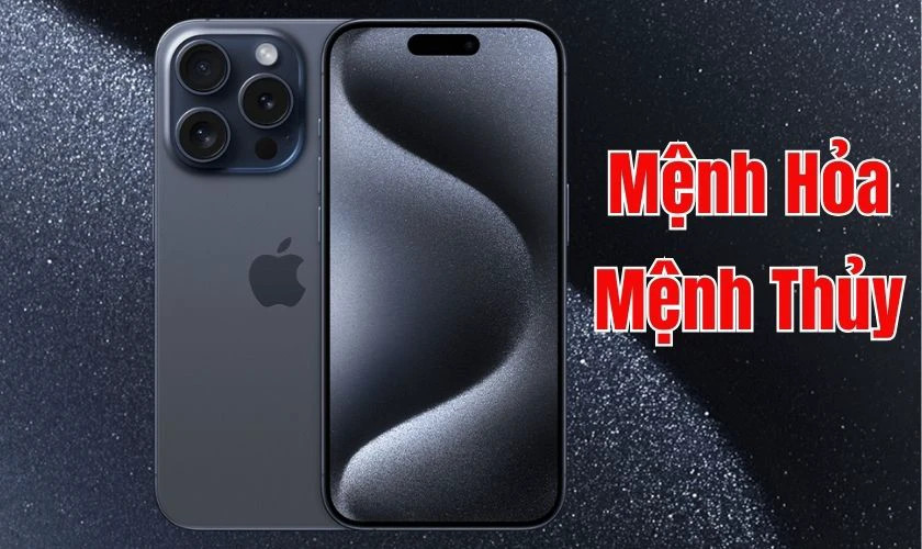Gam màu titan xanh tươi mới, biểu trưng cho sự phát triển, hợp với người mệnh Hỏa và Thủy