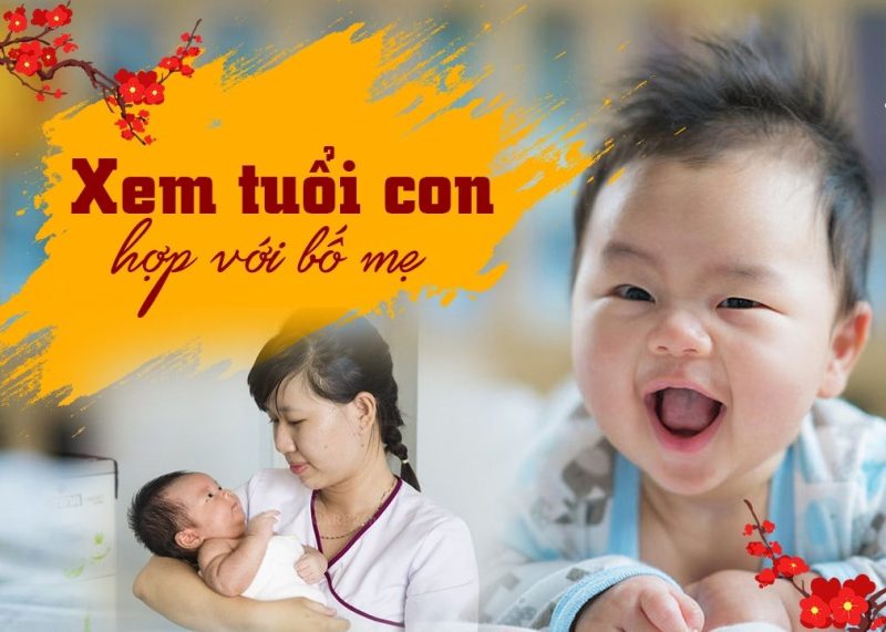 Gia đình sum vầy, con cái hợp tuổi bố mẹ theo quan niệm phong thủy.