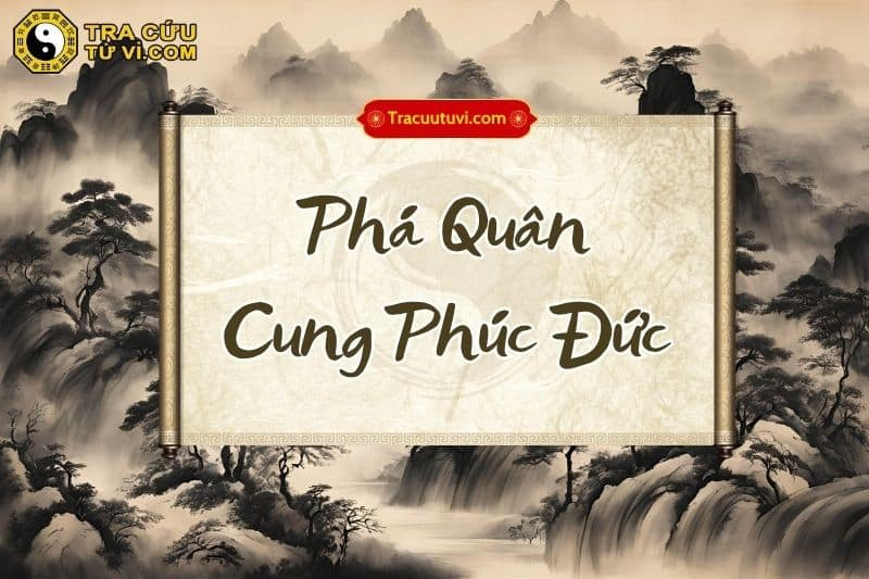 Giải thích cơ bản về Phá Quân cung Phúc Đức trong tử vi