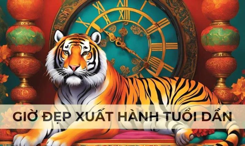 Giờ tốt xuất hành mùng 6 Tết cho người tuổi Dần, cầu may mắn, tài lộc