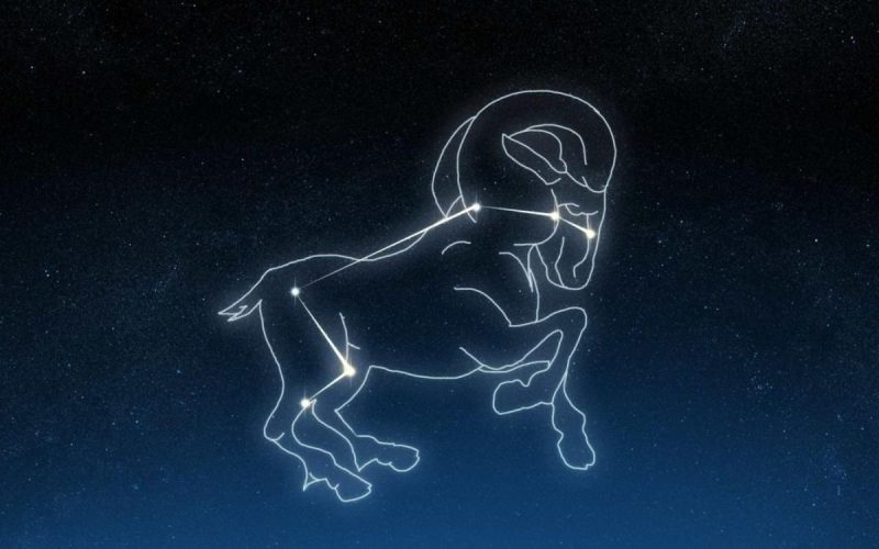 Hình ảnh biểu tượng Cừu đực đại diện cho tên tiếng Anh cung hoàng đạo Aries (Bạch Dương) với ý chí mạnh mẽ.