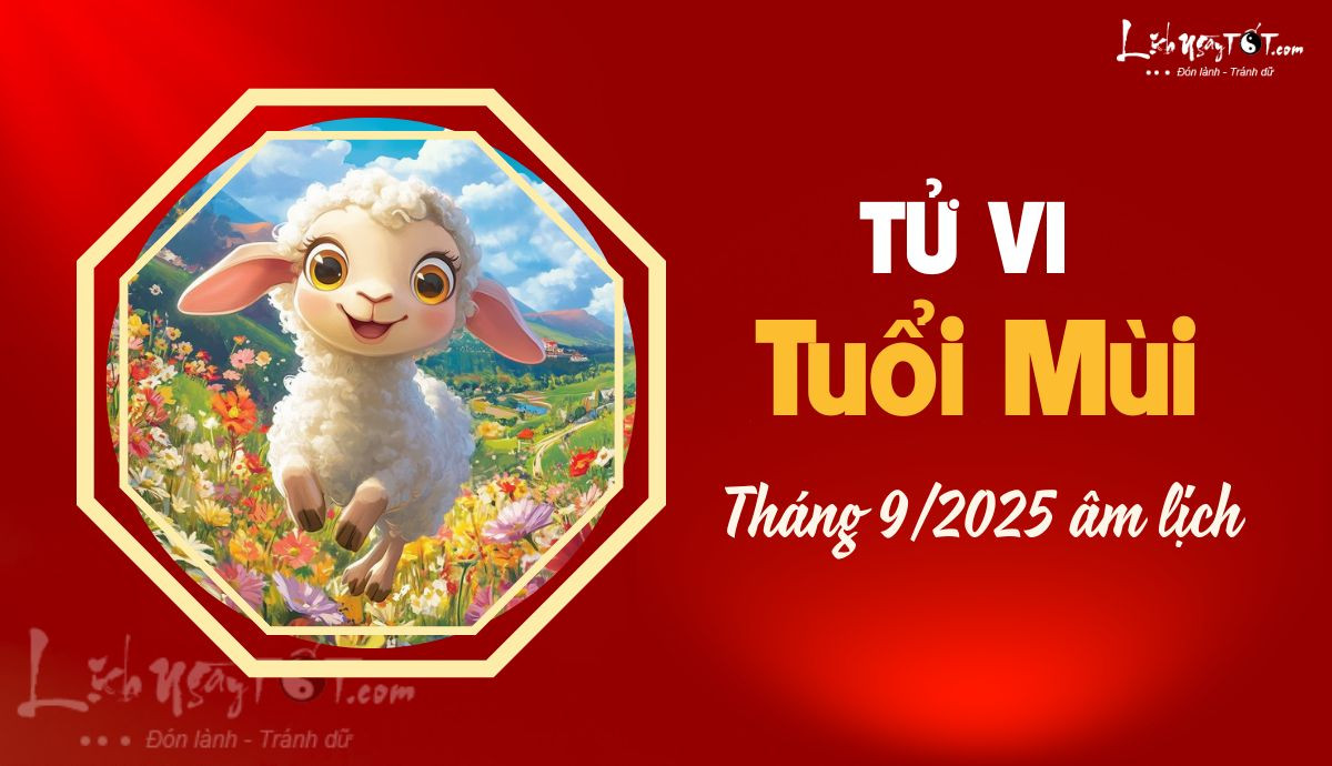 Hình ảnh con dê biểu tượng cho tử vi tuổi Mùi tháng 9 âm lịch 2024