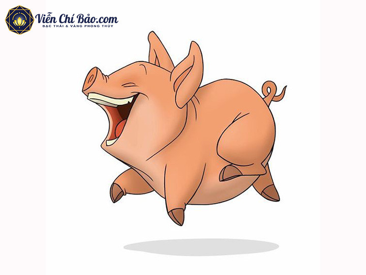 Hình ảnh con heo may mắn tượng trưng cho tuổi Hợi, với khả năng thích nghi cao và tài lộc đột phá trong tử vi tháng 11 âm lịch.