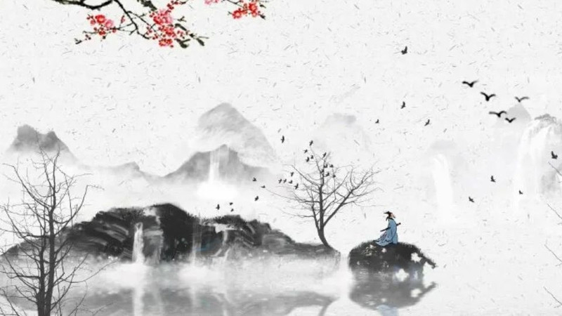 Hình ảnh một người đang suy tư nhìn ra xa