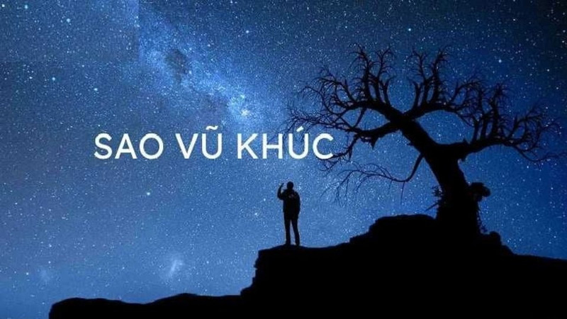 Hình ảnh một người mẹ đang ôm con, tượng trưng cho sao Vũ Khúc ở cung Tử Tức