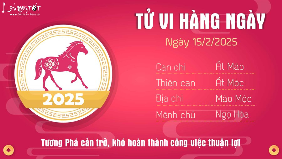 Hình ảnh ngựa đại diện cho tuổi Ngọ, với thông điệp cần kiên nhẫn và suy nghĩ tích cực